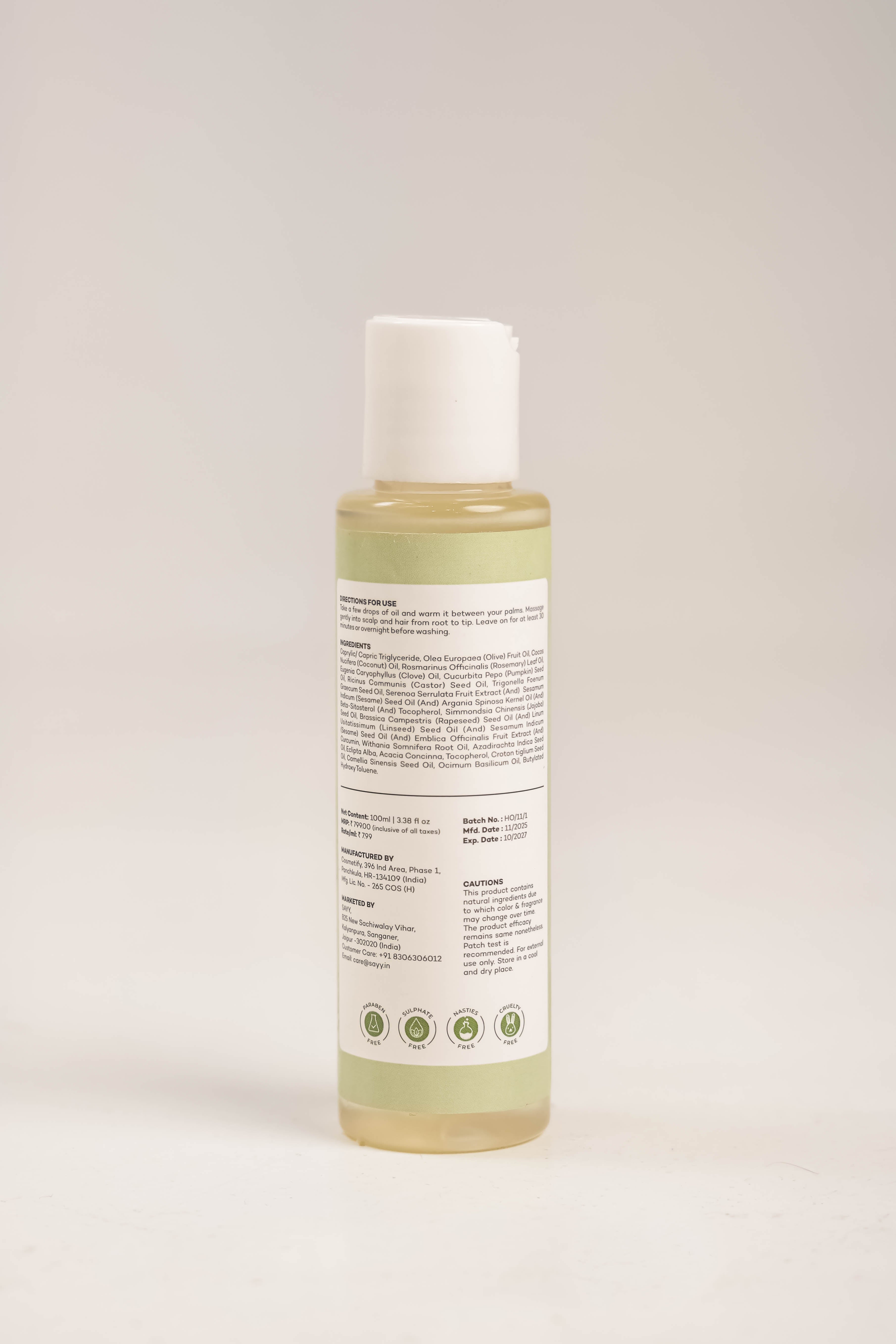 SAYY Scalp Revival Hair Oil