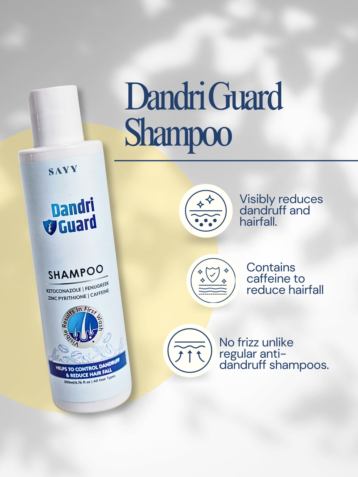 SAYY Dandri Guard Anti Dandruff Shampoo – Sayy