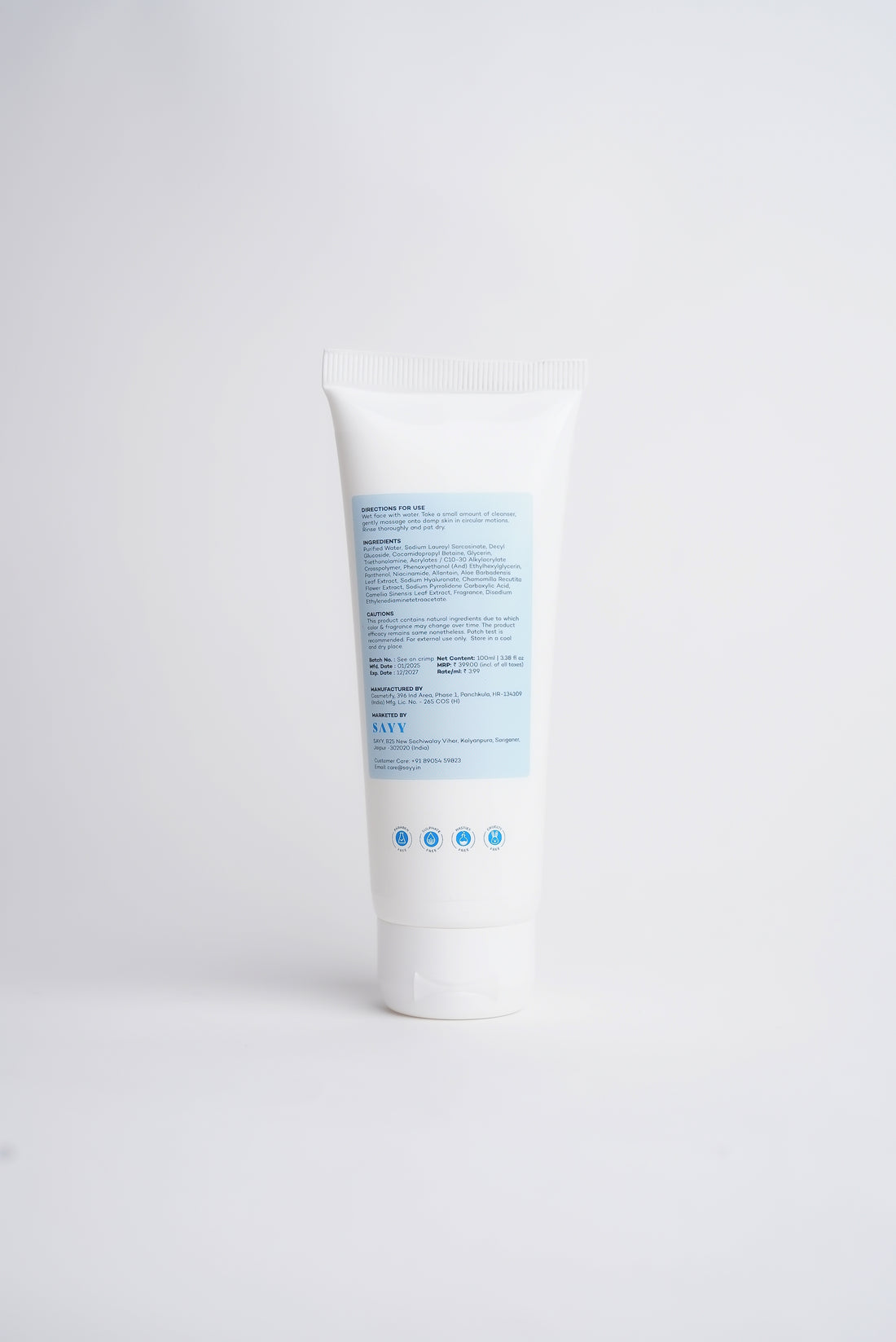 SAYY Balance 1-O-1 Gentle Cleanser (set of 2)