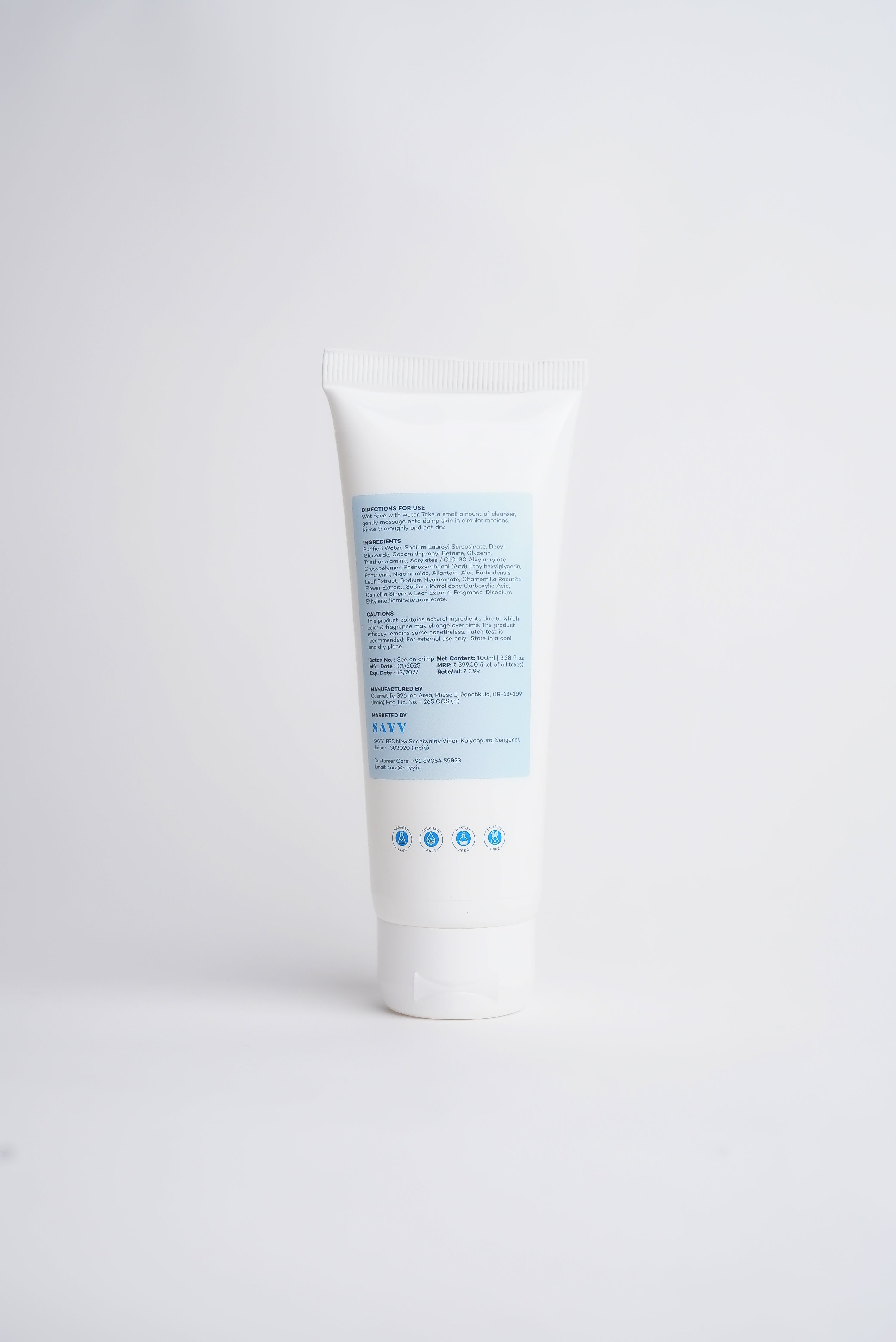 SAYY Balance 1-O-1 Gentle Cleanser (set of 2)