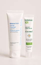 Balance 101 Clear Skin Duo – Gentle Cleanser + Acne Spot Corrector Gel
