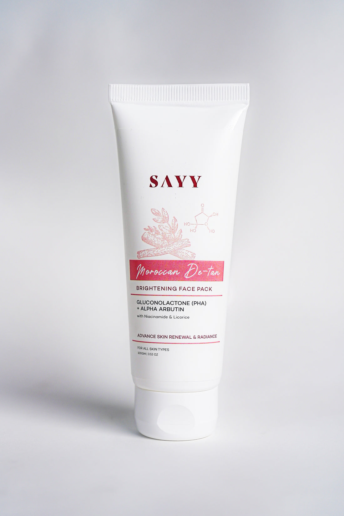 SAYY Moroccan De-Tan Brightening Face Pack